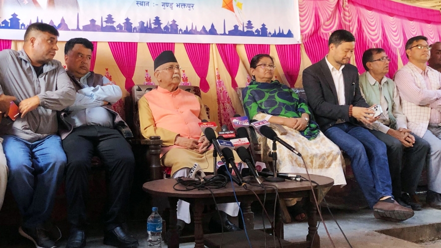 Cựu Thủ tướng Nepal KP Sharma Oli bị hạn chế đi lại